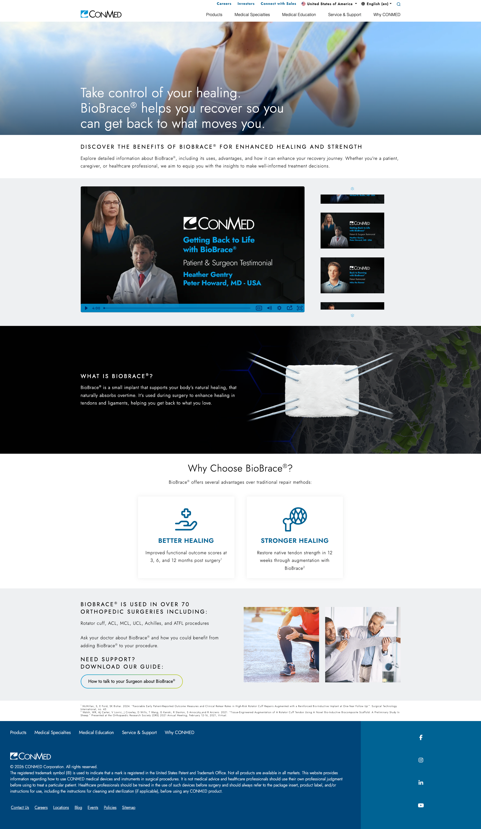 BioBraceRC for Patients screenshot.